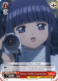 Tomoyo: Carefree Camerawoman (CCS/WX01-067 U) [Cardcaptor Sakura: Clear Card]