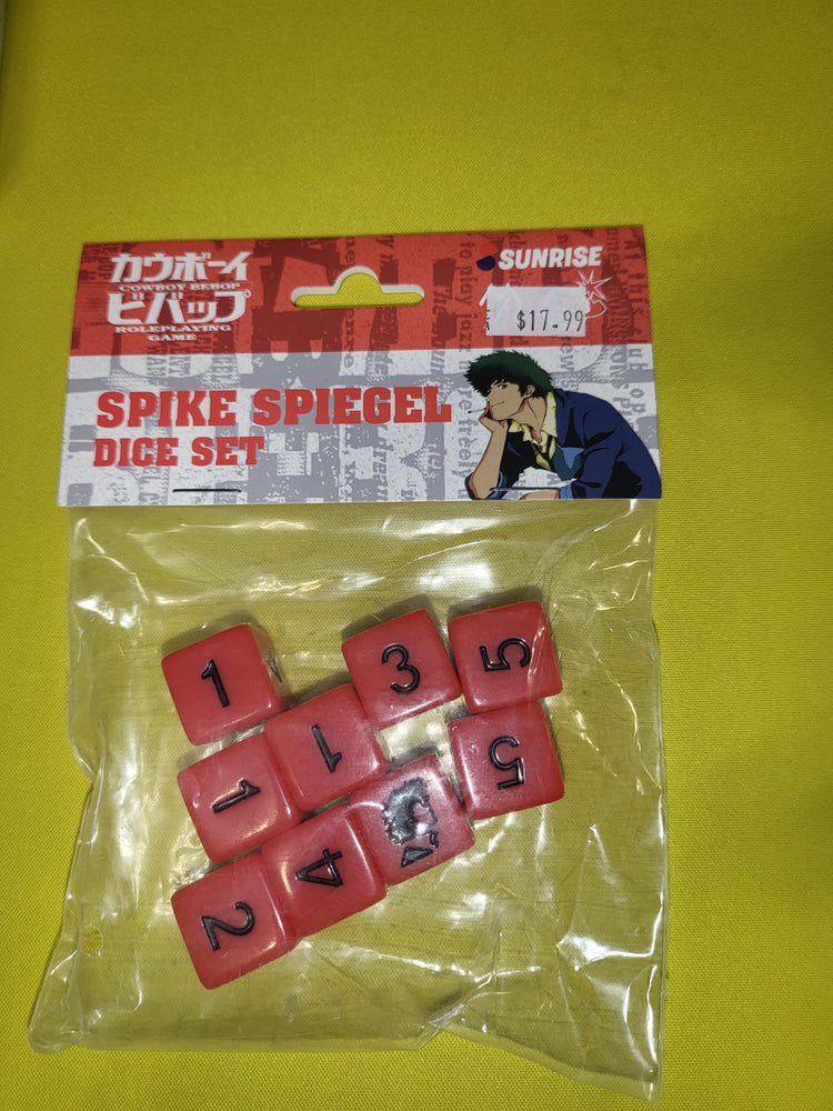 Cowboy Bebop RPG Dice
