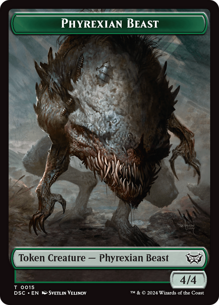 Incubator // Phyrexian Double-Sided Token [Edge of Eternities Tokens]