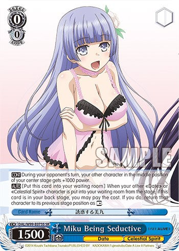 Miku Being Seductive [Date A Live Vol.2]