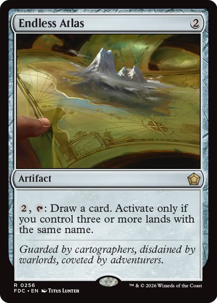 Endless Atlas [Foundations Commander]