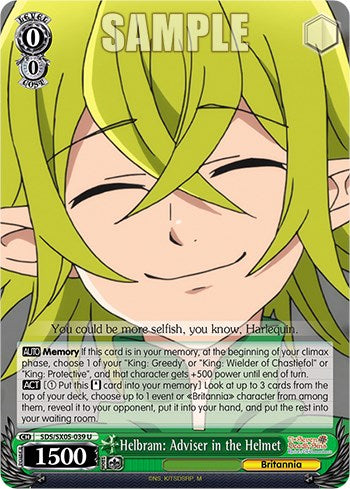 Helbram: Adviser in the Helmet [The Seven Deadly Sins: Revival of The Commandments]