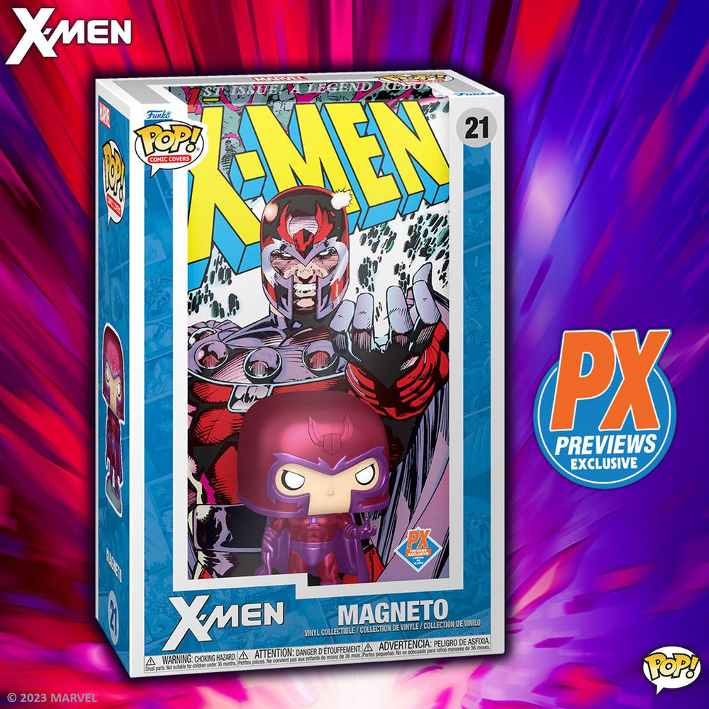 Funko Pop! X-Men: Magneto Comic Covers (PX Exclusive)