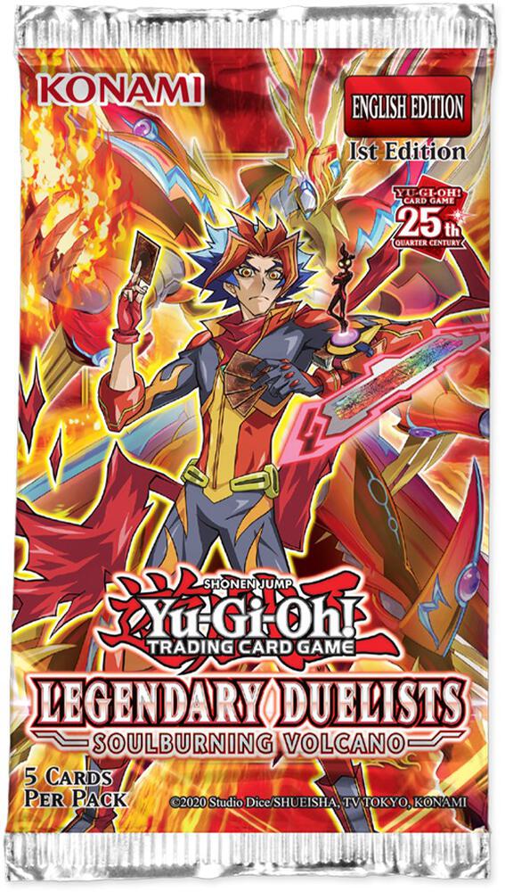 Yu-Gi-Oh Soulburning Volcano Booster Pack