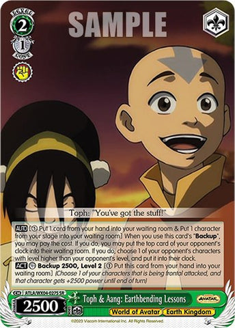 Toph & Aang: Earthbending Lessons [Avatar: The Last Airbender]