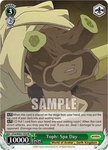 Toph: Spa Day (Foil) [Avatar: The Last Airbender]