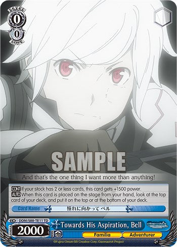 Towards His Aspiration, Bell (DDM/S88-TE11 TD) [Is it Wrong to Try to Pick Up Girls in a Dungeon?]