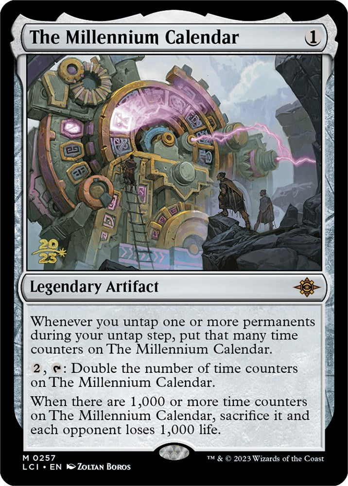 The Millennium Calendar [The Lost Caverns of Ixalan Prerelease Cards]