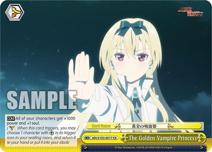 The Golden Vampire Princess (ARI/S103-E017 CR) [Arifureta: From Commonplace to World's Strongest]