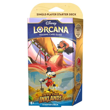 Disney Lorcana: Into the Inklands Starter Deck (Ruby & Sapphire) - Into the Inklands (2/23)