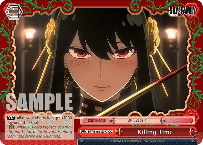 Killing Time (SPY/S106-E077 CC) [SPY x FAMILY]