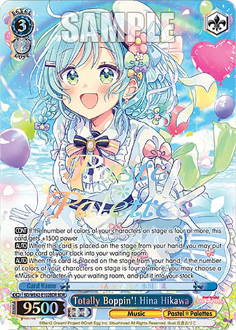 Totally Boppin'! Hina Hikawa (BD/WE42-E102BDR BDR) [BanG Dream! Girls Band Party! Countdown Collection]