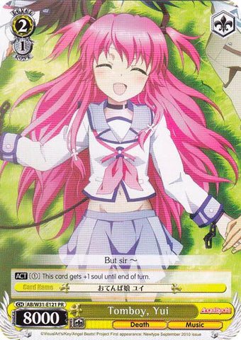 Tomboy, Yui (AB/W31-E121 PR) (Promo) [Angel Beats! Re:Edit]