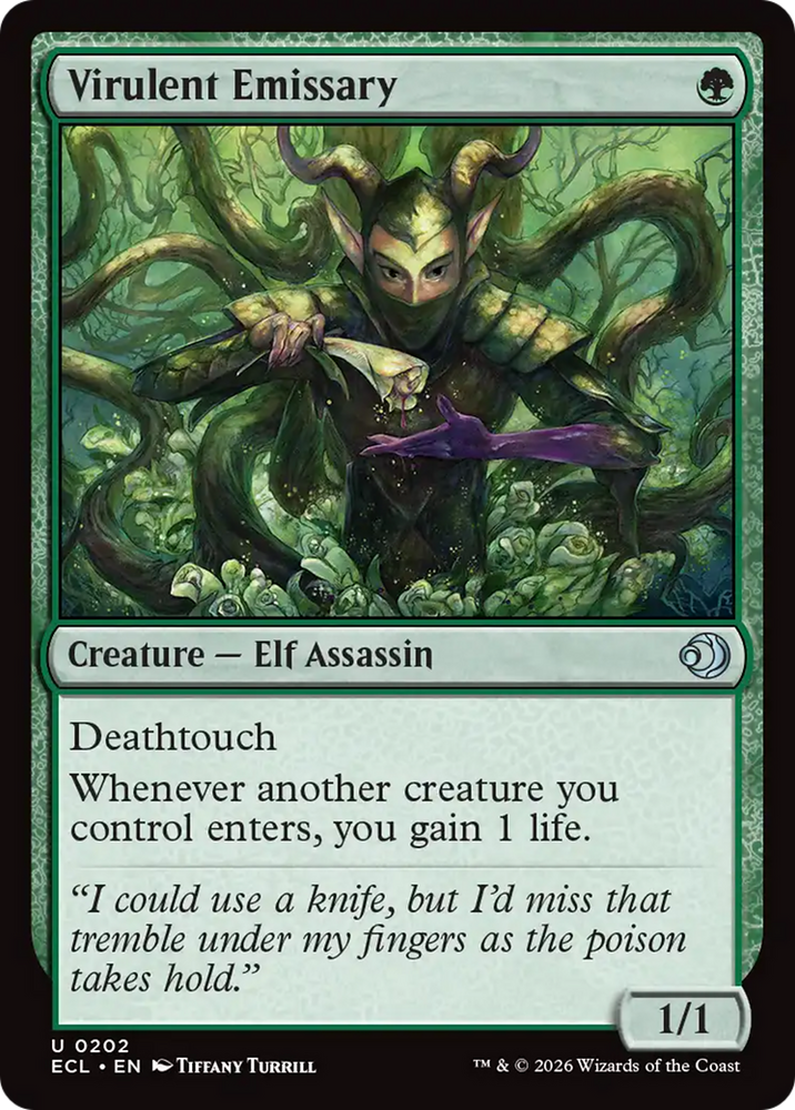 Virulent Emissary [Lorwyn Eclipsed]
