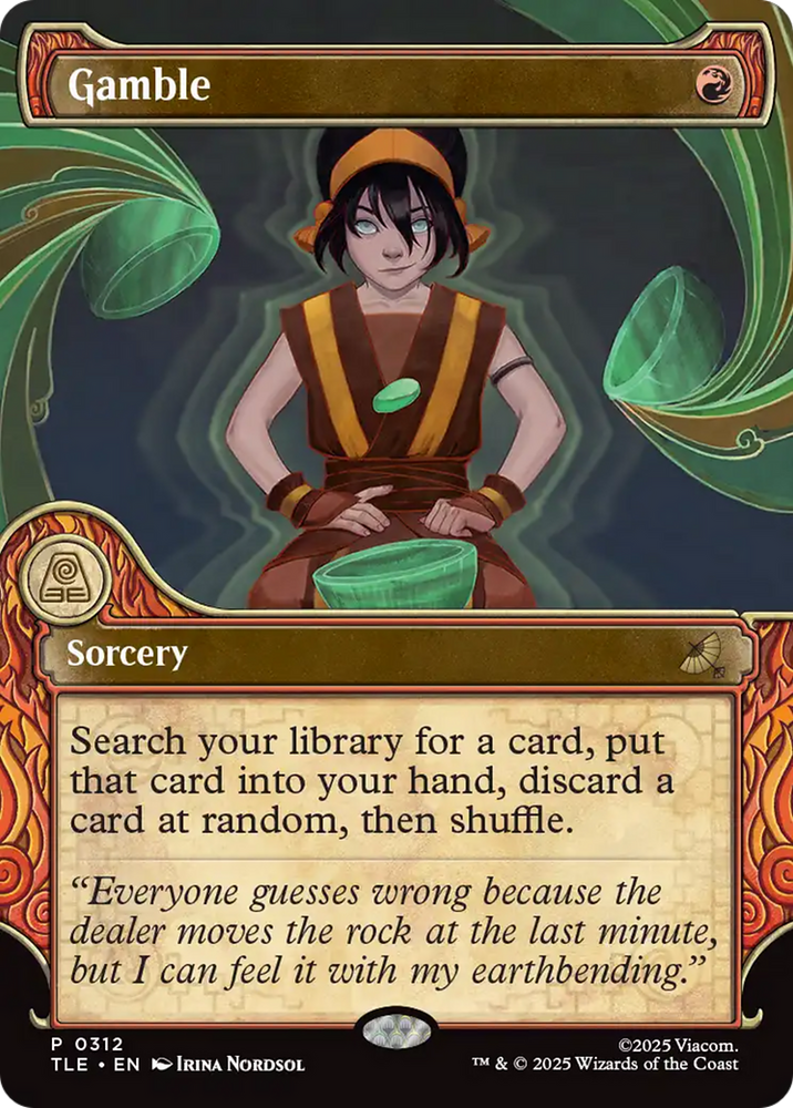 Gamble (Showcase) [Avatar: The Last Airbender: Eternal-Legal]