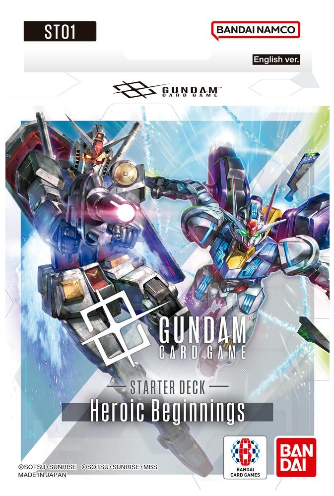 Gundam Card Game ST01 - Heroic Beginnings