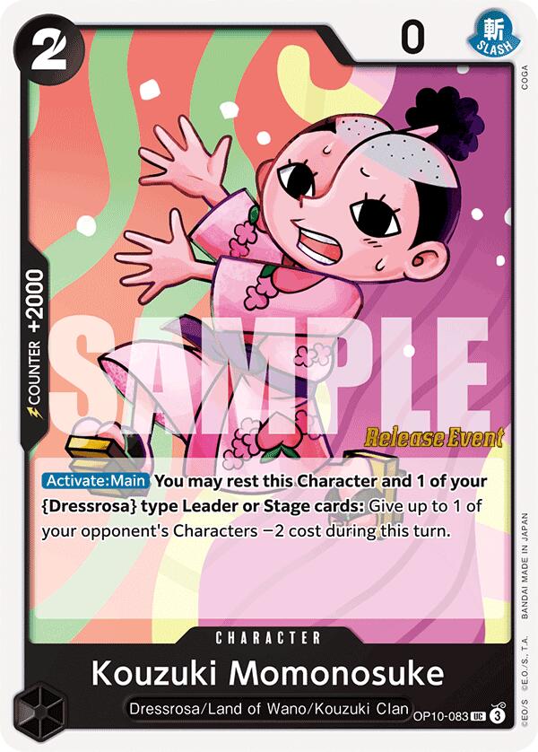 Kouzuki Momonosuke [Royal Blood Release Event Cards]