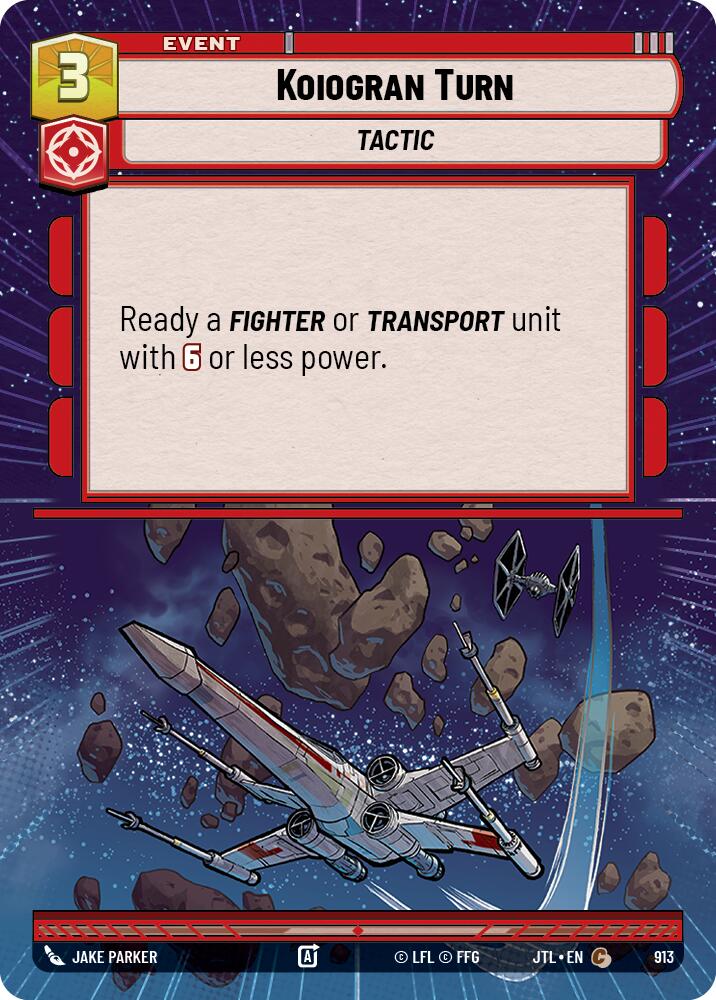 Koiogran Turn (913) (Hyperspace Foil) (913) [Jump to Lightspeed]