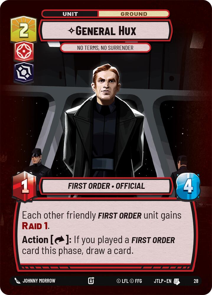 General Hux - No Terms, No Surrender (28) (28) [Jump to Lightspeed: Weekly Play]