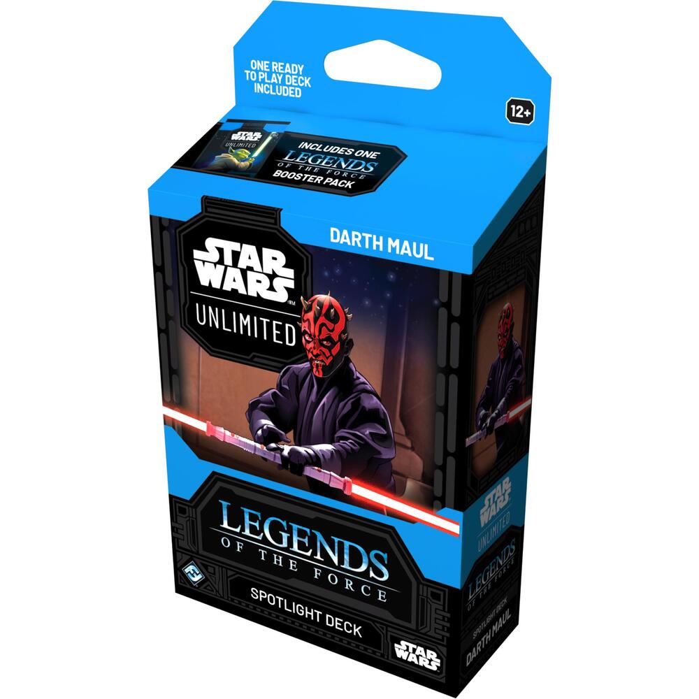 Star Wars Unlimited : Legends of the Force Darth Maul spotlight deck