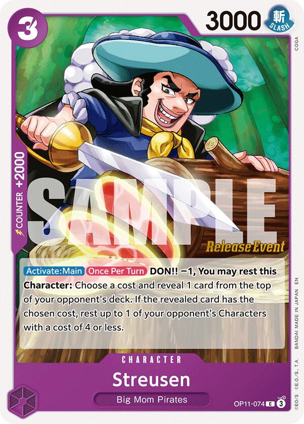 Streusen [A Fist of Divine Speed Release Event Cards]