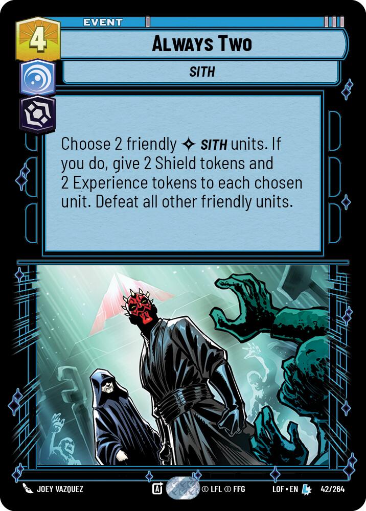 Always Two (42/264) (42/264) [Legends of the Force]