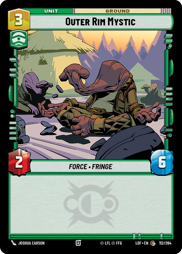 Outer Rim Mystic (112/264) (112/264) [Legends of the Force]