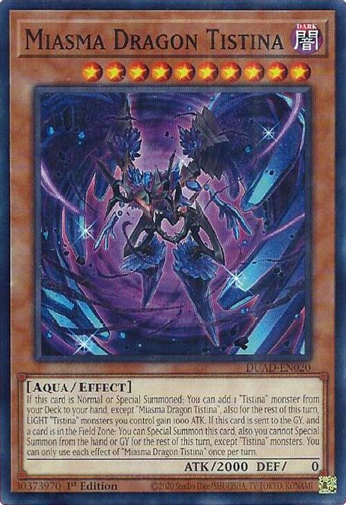 Miasma Dragon Tistina [DUAD-EN020] Common
