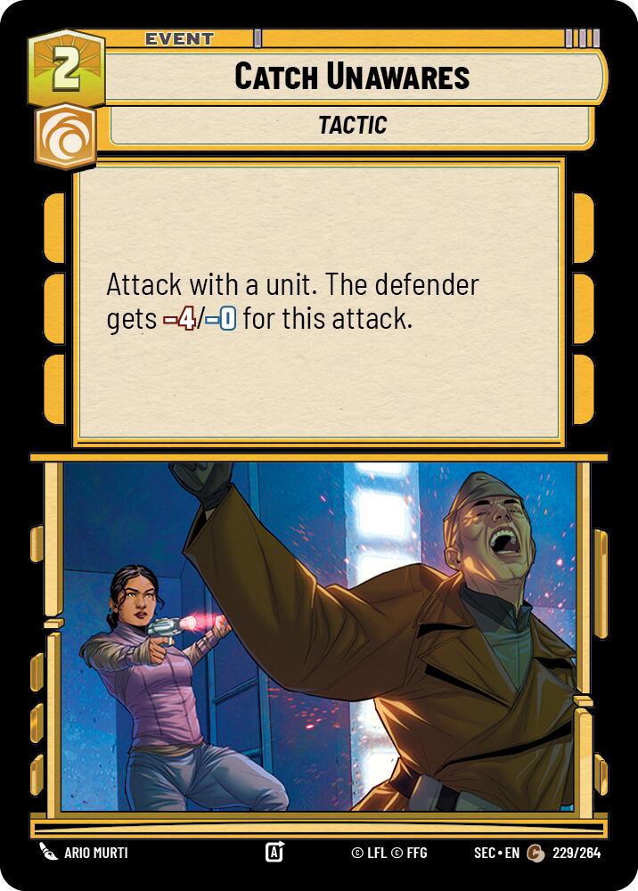 Catch Unawares (229/264) (229/264) [Secrets of Power]