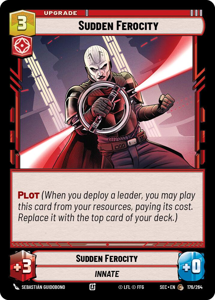Sudden Ferocity (176/264) (176/264) [Secrets of Power]