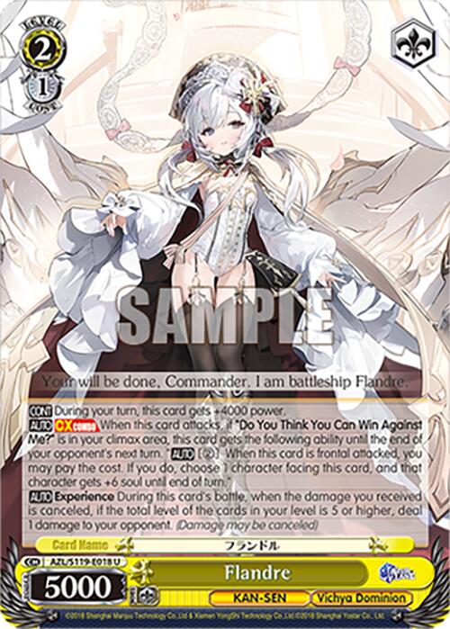 Flandre (AZL/S119-E018 U) [Azur Lane Vol. 2]
