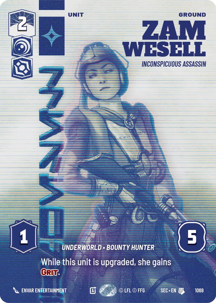 Zam Wesell - Inconspicuous Assassin (Prestige) (1069) (1069) [Secrets of Power]