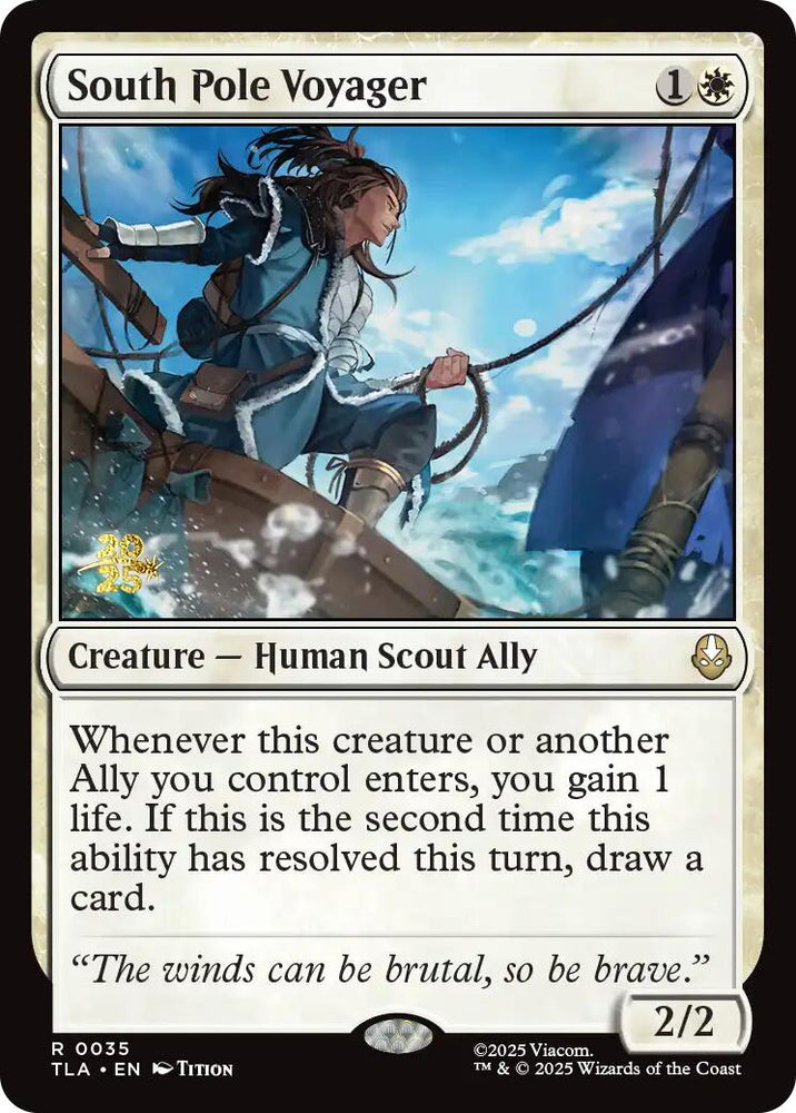 South Pole Voyager [Avatar: The Last Airbender Prerelease Cards]
