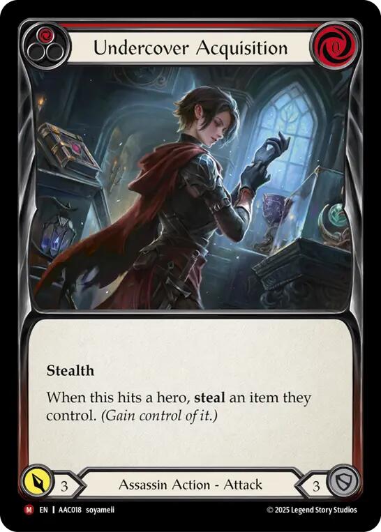Undercover Acquisition [AAC018] (Armory Deck: Arakni)