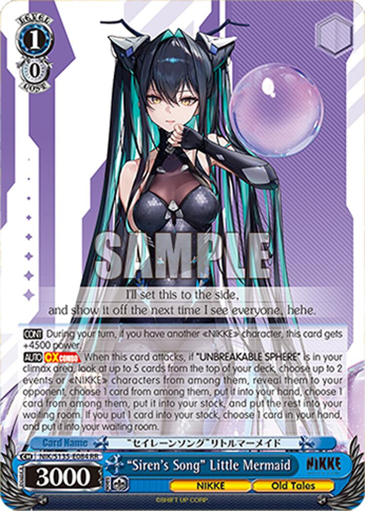 "Siren's Song" Little Mermaid (NIK/S135-E084) [GODDESS OF VICTORY: NIKKE Vol.2]