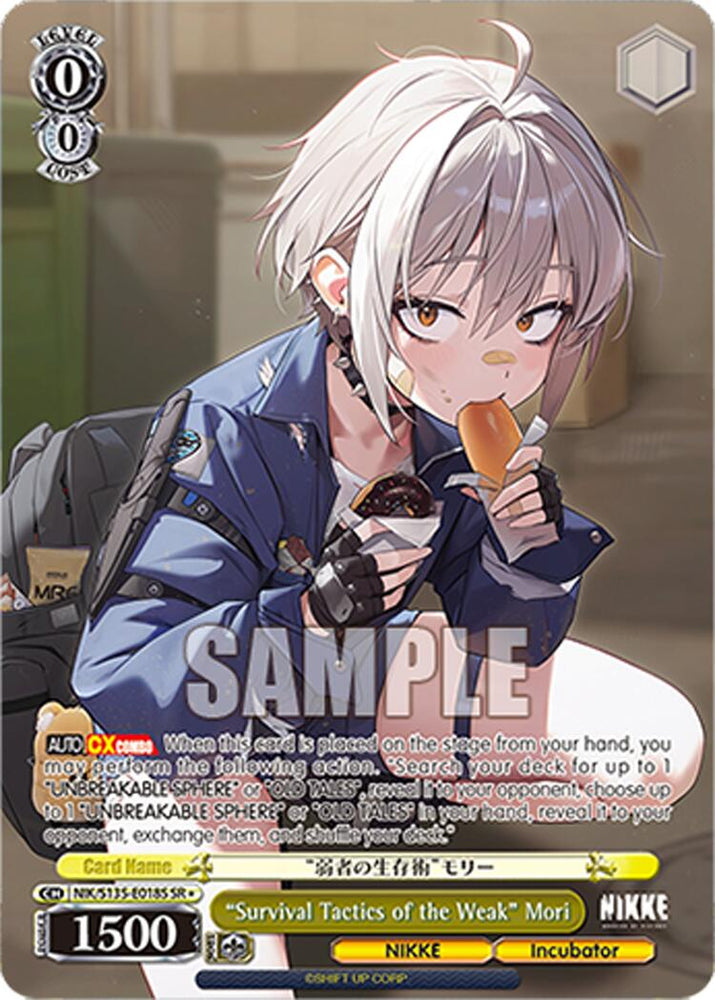 "Survival Tactics of the Weak" Mori (NIK/S135-E018S) (SR) [GODDESS OF VICTORY: NIKKE Vol.2]