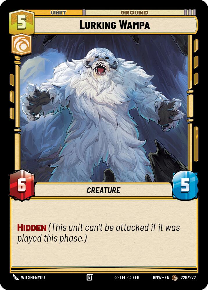 Lurking Wampa (229/272) (229/272) [Homeworlds]