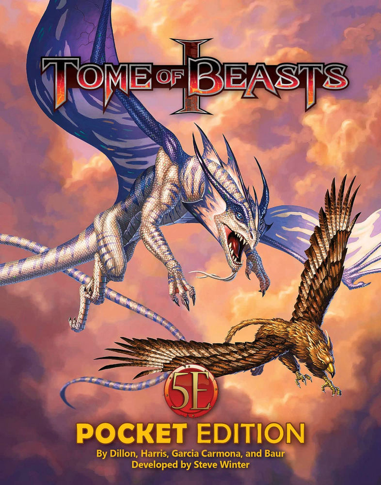 Dungeons & Dragons RPG: Tome of Beasts 1, Pocket Edition 2023