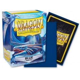Dragon Shield Sleeves: Standard Matte - Blue