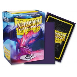 Dragon Shield Sleeves: Standard Matte - Purple