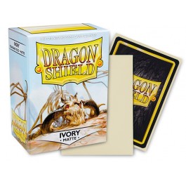 Dragon Shield Sleeves: Standard Matte - Ivory
