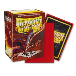 Dragon Shield Sleeves: Standard Matte - Crimson