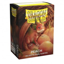 Dragon Shield Sleeves: Standard Matte Dual - Peach