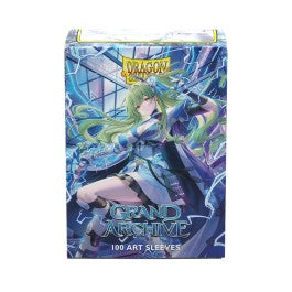 Dragon Shield Sleeves: Standard Matte Dual Art Grand Archive - Lorraine, Arclight Saber 100CT