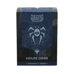 Dragon Shield Sleeves: Standard Matte Guildpact Series - House Dimir 100CT