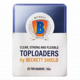 Beckett Shield Supplies - Toploader 55 pt