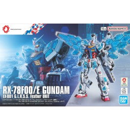 1/144 MS Gundam: RX-78F00/E Gundam - EX-001 G.L.R.S.S. Feather UNIT Model Kit