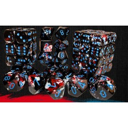 Chessex Brush Dice Dark Side Set of 10 D10s
