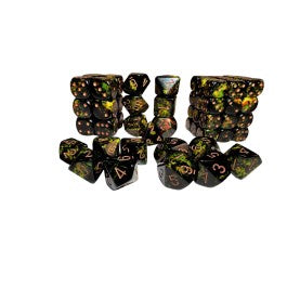 Chessex Brush Dice Deep Forest 12mm Dice Block