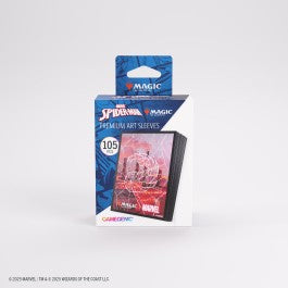 Gamegenic: Magic: The Gathering | Marvel's Spider-Man Premium Art Sleeves - Spider-Man Mountain